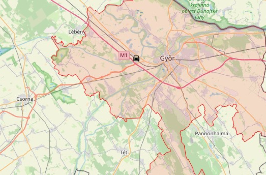 Karambol az M1-esen, Ikrénynél